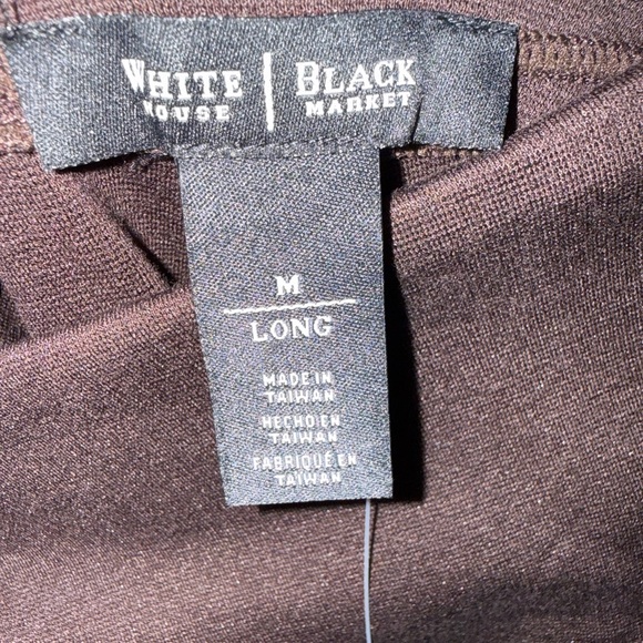 White House Black Market Cocoa Leggings - Picture 2 of 5